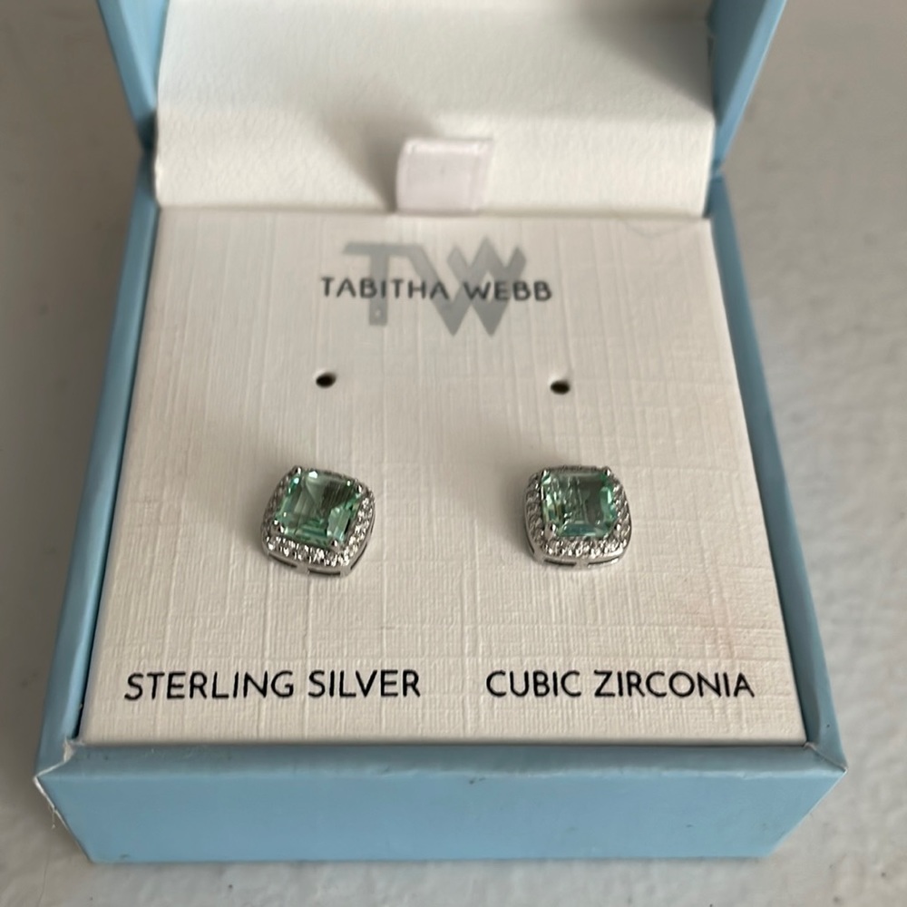 💕 Tabitha Webb earrings.  Never worn